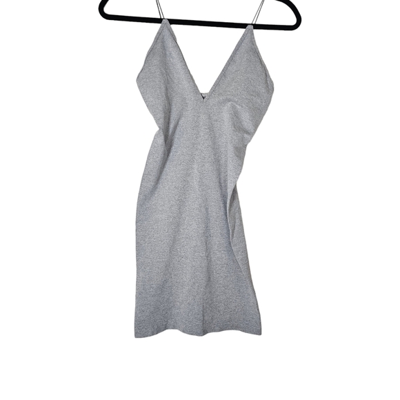 Free People Intimately Seamless High Platform Slip in Heathered Grey•XS/S - Picture 6 of 14